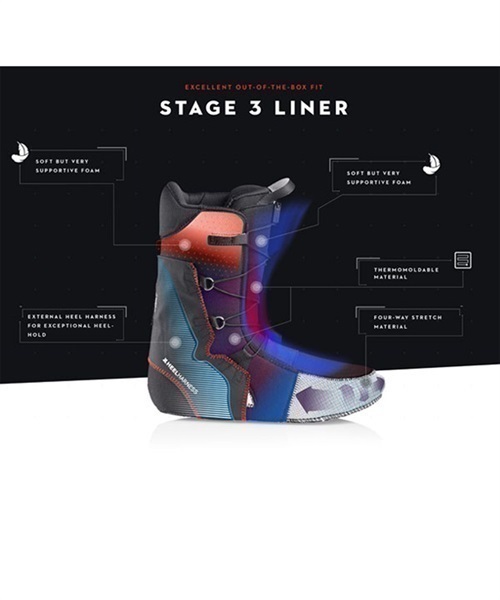 DEELUXE ディーラックス 572229-10001147 ID スノーボード ブーツ 22