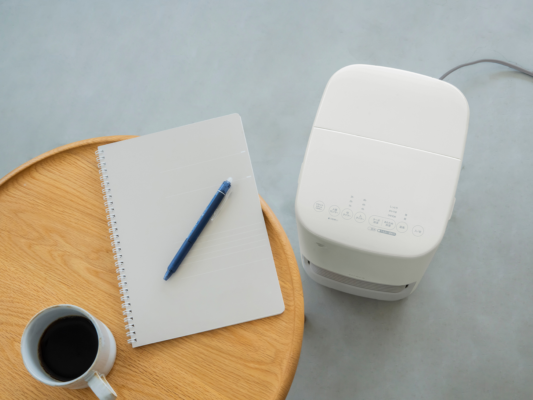 加湿機能付き セラミックファンヒーター ポカプラス - シロカ株式会社