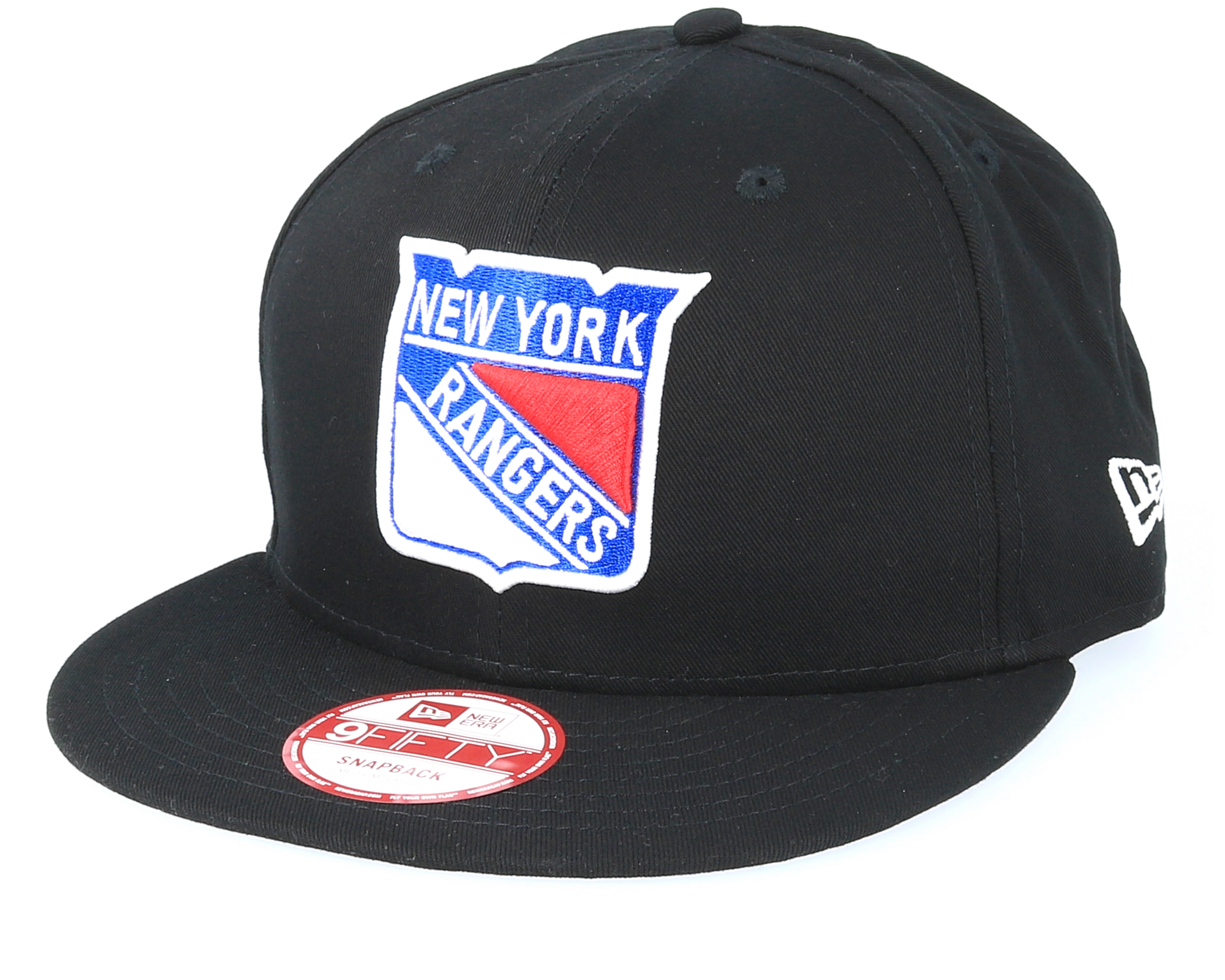 NY Rangers NHL Black Basic 9Fifty Snapback | Hatstoreworld.com
