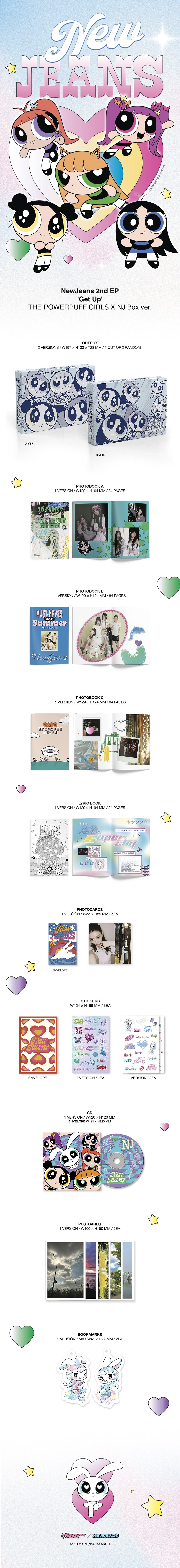 Official preorder NewJeans - NewJeans 2nd EP 'Get Up' The