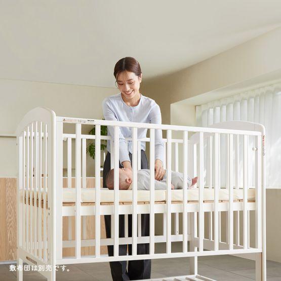 カトージ（KATOJI） ベビーベッド ハイポジション アーチII 選べる2色