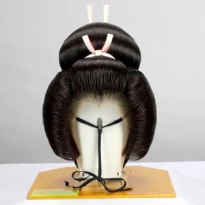 プチ和婚スターターセット【髪色 自然色】 かつら2台とかんざしに