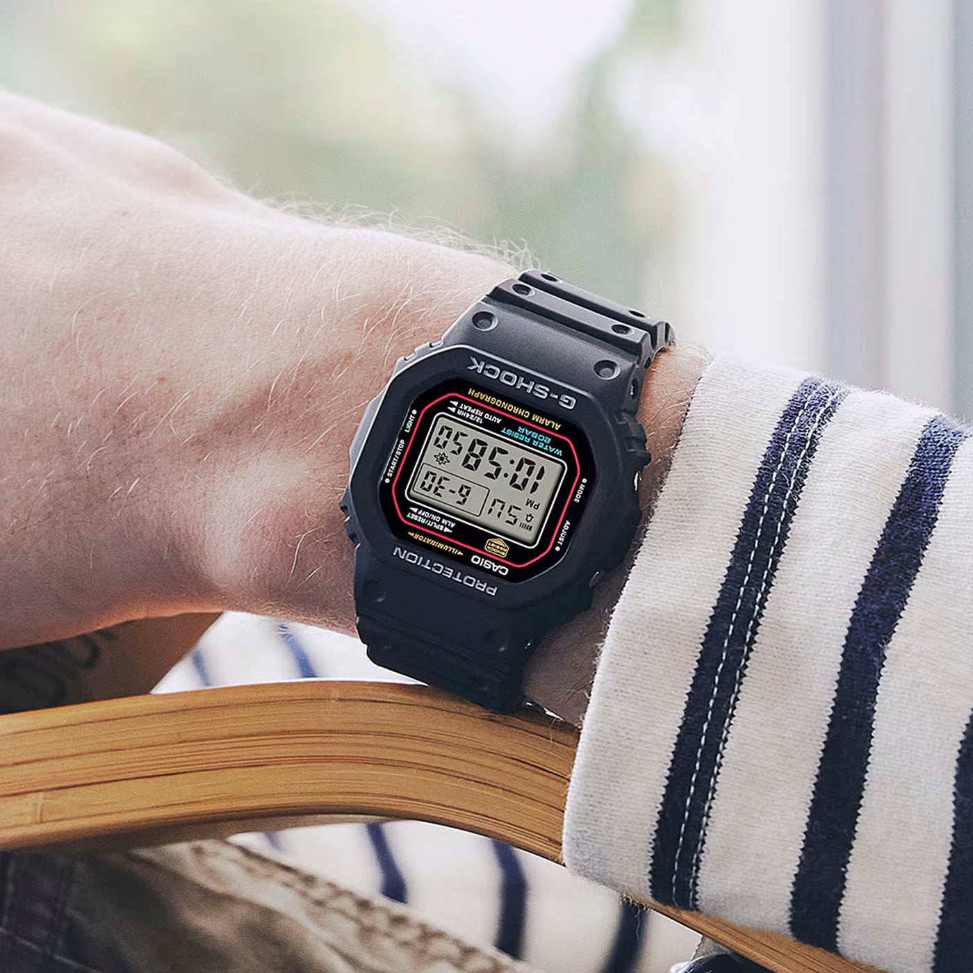 G-Shock Digital 5600 Series Quartz – DW5600RL-1 – Little Treasury