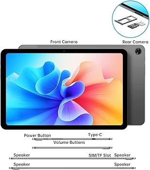 Teclast T40 PRO 10,4 polegadas 2000x1200 IPS Tablet Android 11 RAM