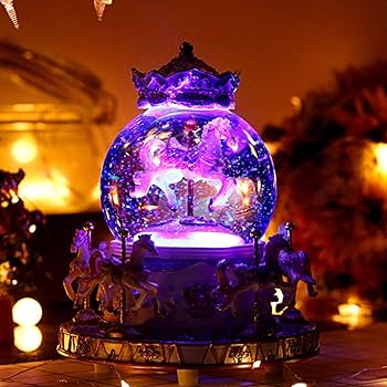 Amazon | オルゴール 回転木馬 インテリア シミュレーション おしゃれ