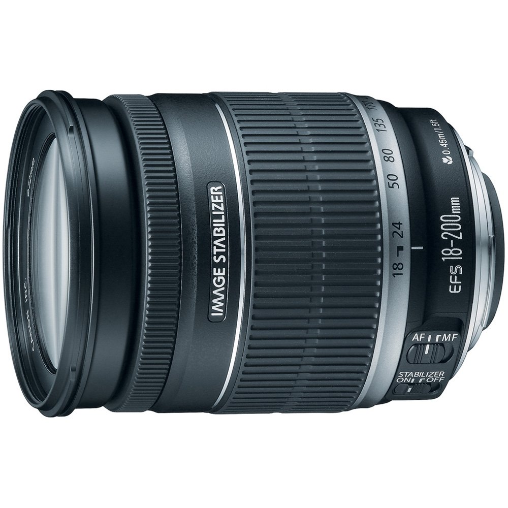 Amazon.com : Canon EF-S 18-200mm f/3.5-5.6 IS Standard Zoom Lens