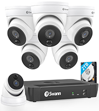 Amazon.com : Swann 4K NVR Security Camera System with 2TB HDD, 8