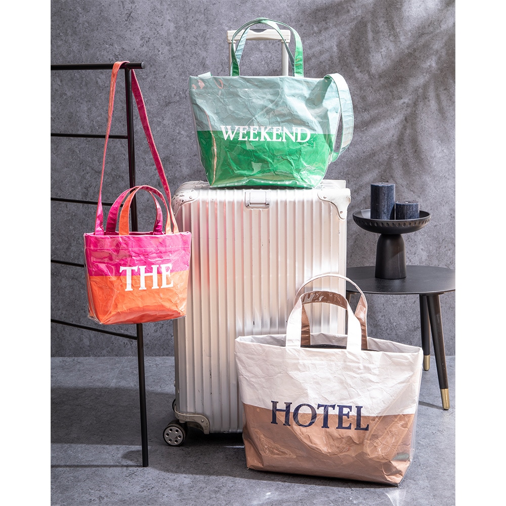 限定】PVCBag(THE)PINK×ORANGE | Limited Edition | THE WEEKEND HOTEL