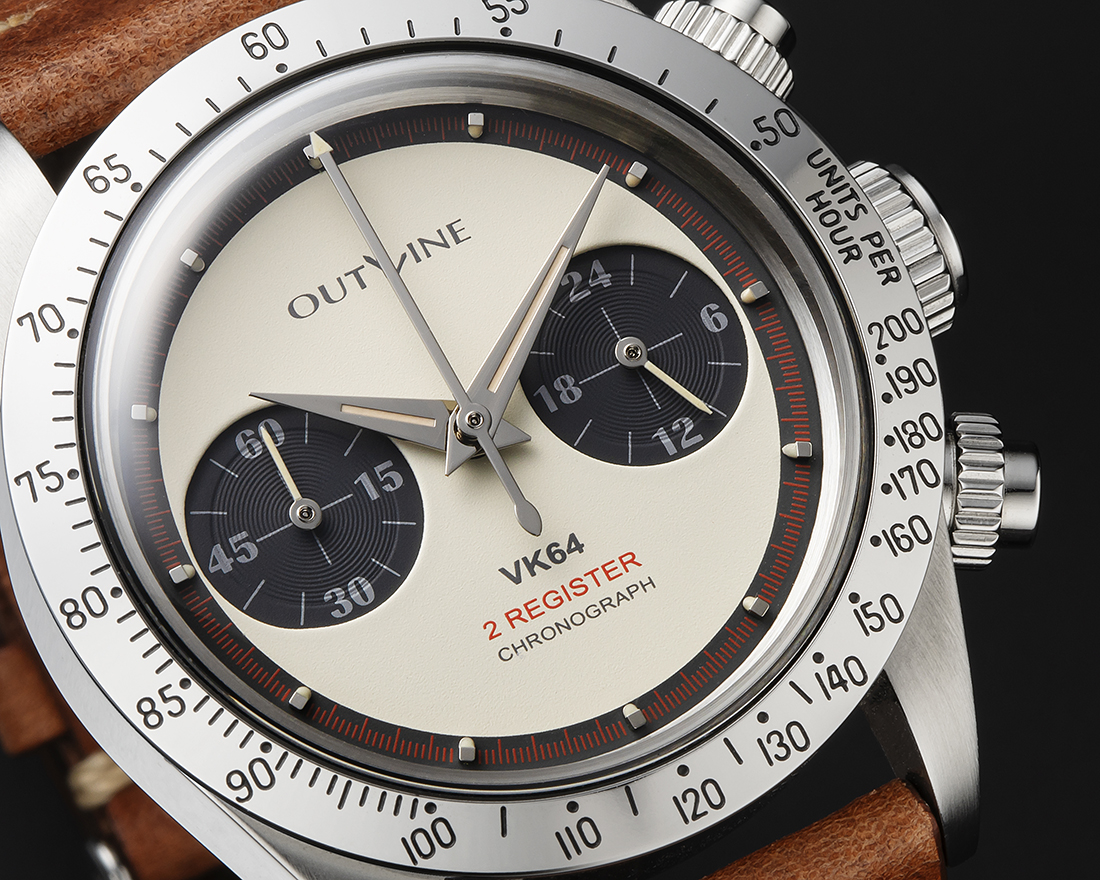 アウトライン・2レジスタークロノ シリーズ III （パンダ・ブラウン