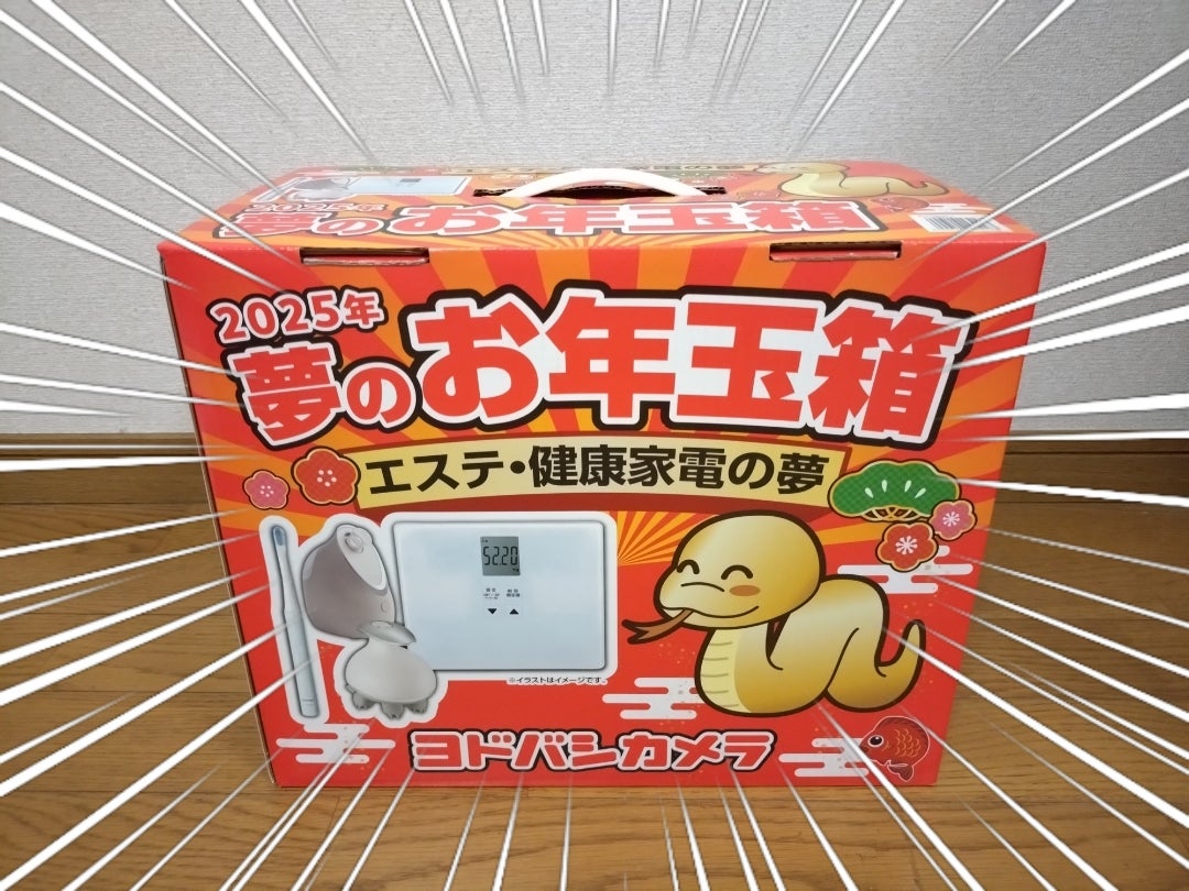 ヨドバシカメラの福袋 エステ・健康家電の夢 2025 | たべもの♪