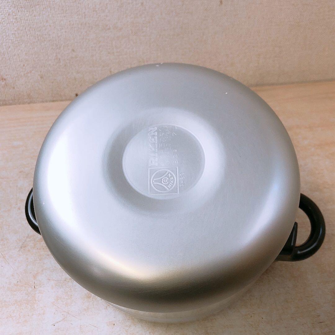 理研 圧力鍋 6L 一升炊き 圧力なべ 両手鍋 RIKEN R-60 自宅保管品