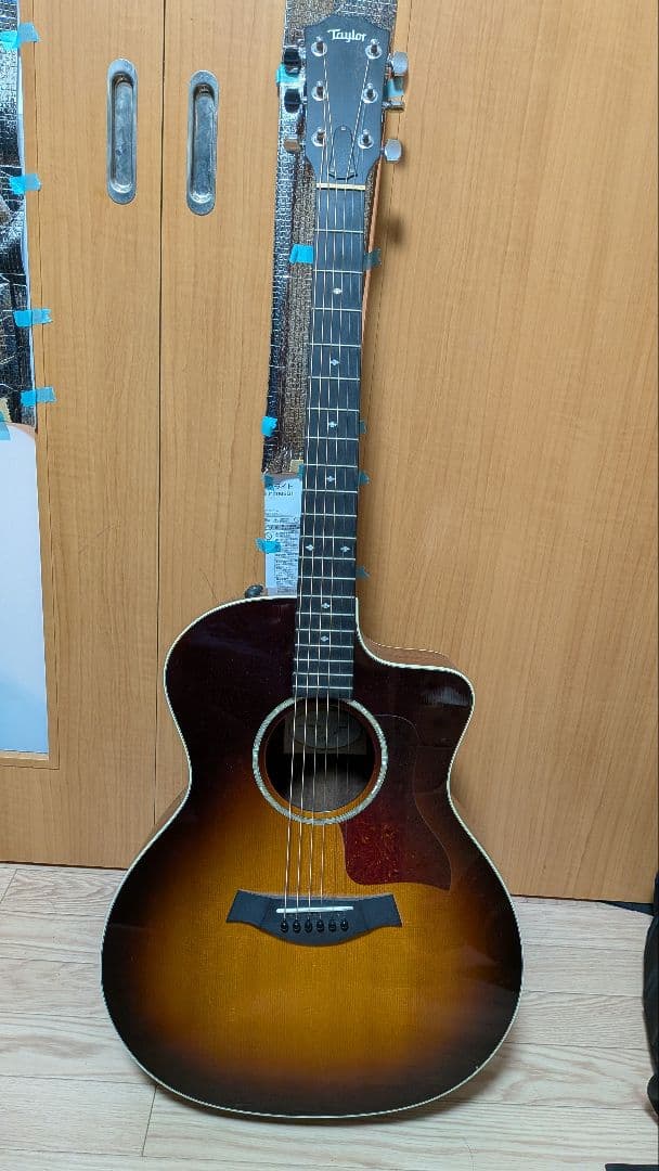 Taylor 214CE-CF DLX SB　エレアコ エレアコギター】Taylorからコパフェリ材を使用した”214ceCF DLX”に