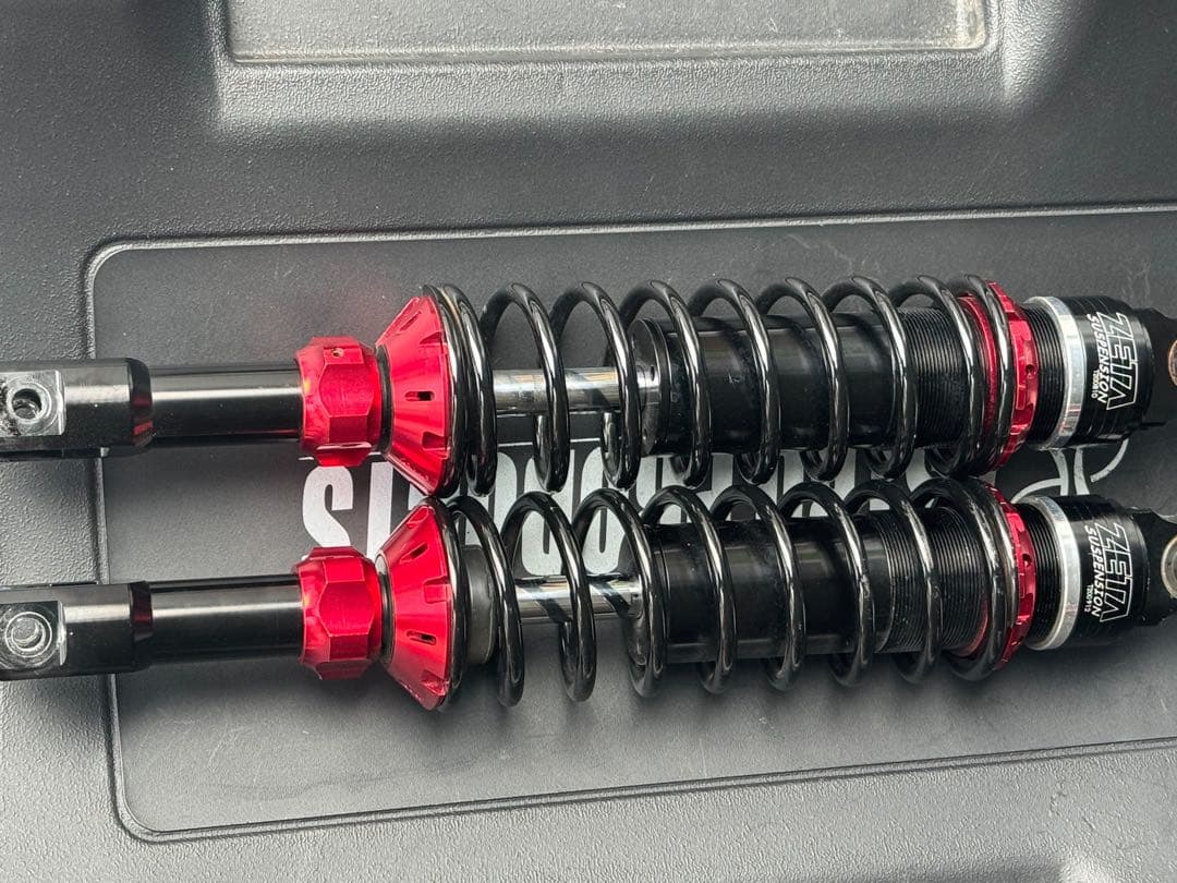 ZETA サスペンション 黒/赤 ZETA サスペンション 黒/赤 ZETA サスペンション 黒/赤 ZETA