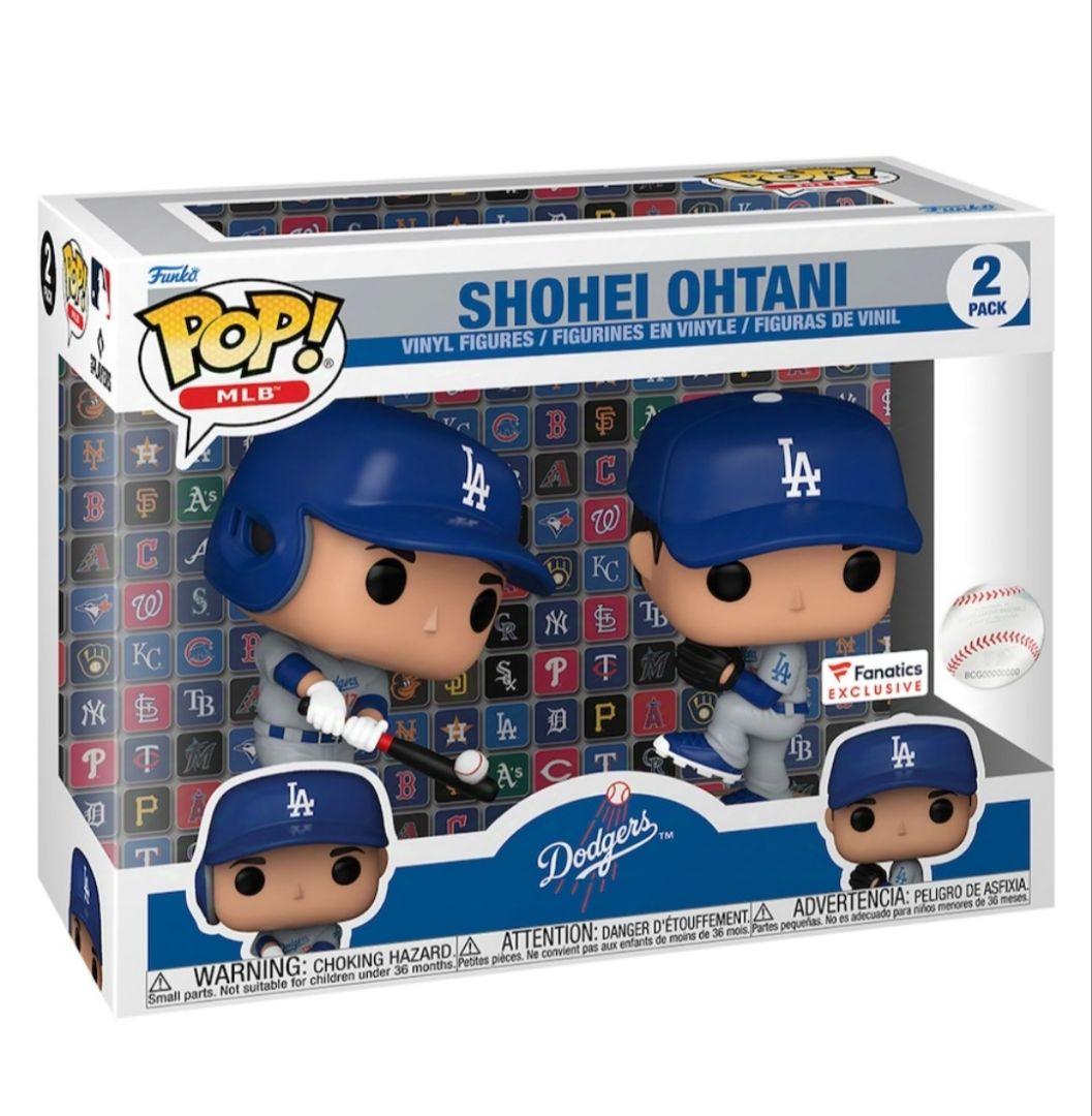 大谷翔平選手 ファンコ ポップ ２体セット ファンコ ポップ！大谷翔平 (ドジャース） MLB 2体セットフィギュア