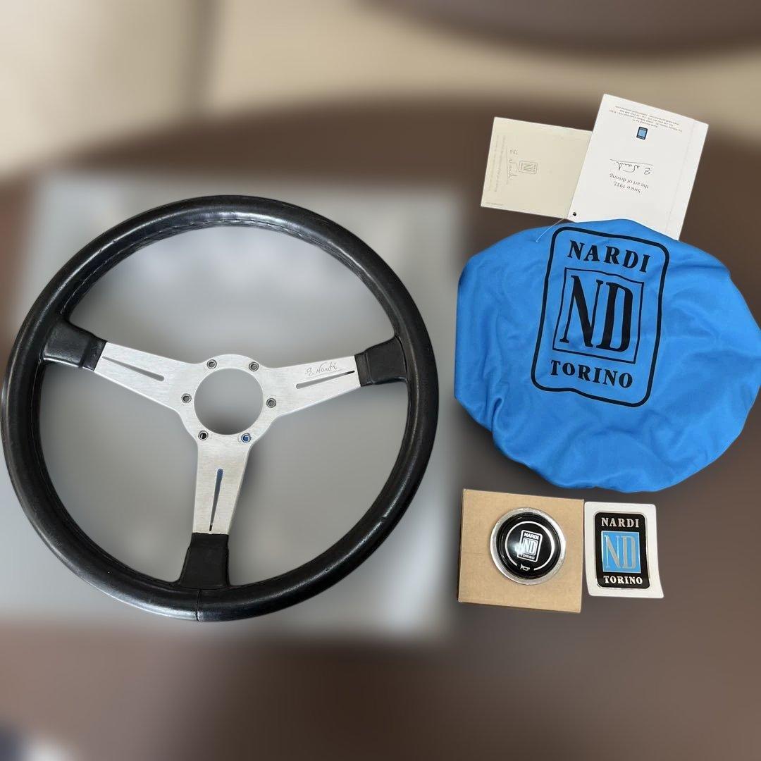 NARDI TORINO ステアリング本体 ホーンボタン付き 楽天市場】NARDI ナルディ N341 ブラックレザー&ブラックスポーク