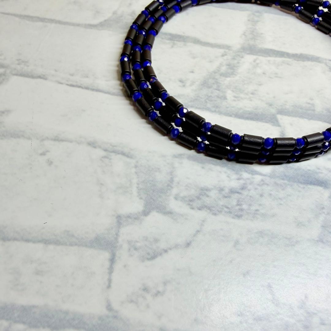 極美品】コアフォースループ ラピスラズリ CFL70 ブレスレット ブルー