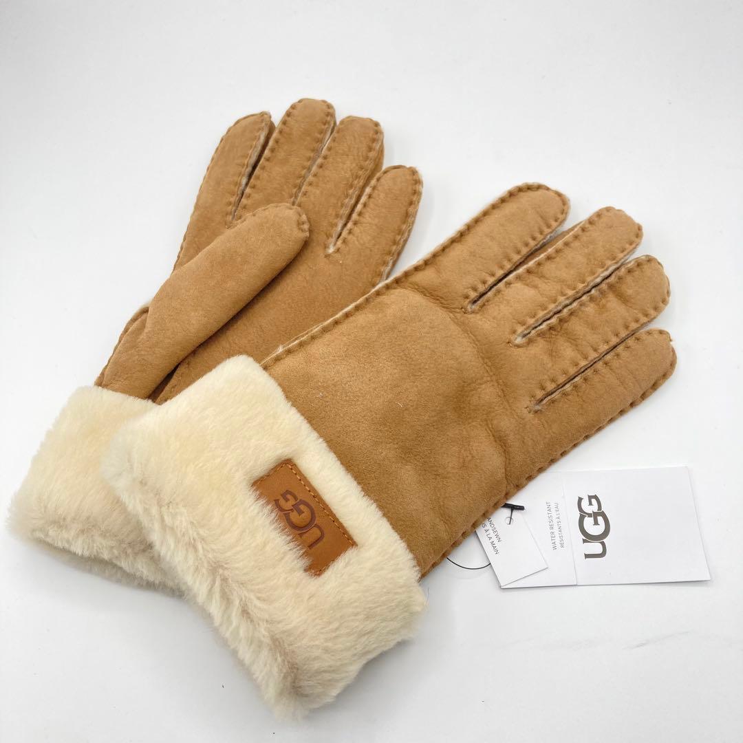 UGG グローブ TURN CUFF GLOVE 17369 手袋 チェスナット UGG - UGG グローブ TURN CUFF GLOVE 17369 手袋 チェスナットの通販