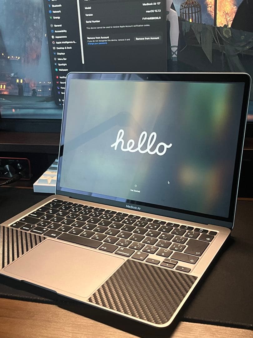 【バッテリー97%】M1 Macbook Air 16GB 256GB Amazon.co.jp: パフォスゴ for MacBook Air M1 2020 バッテリー 交換