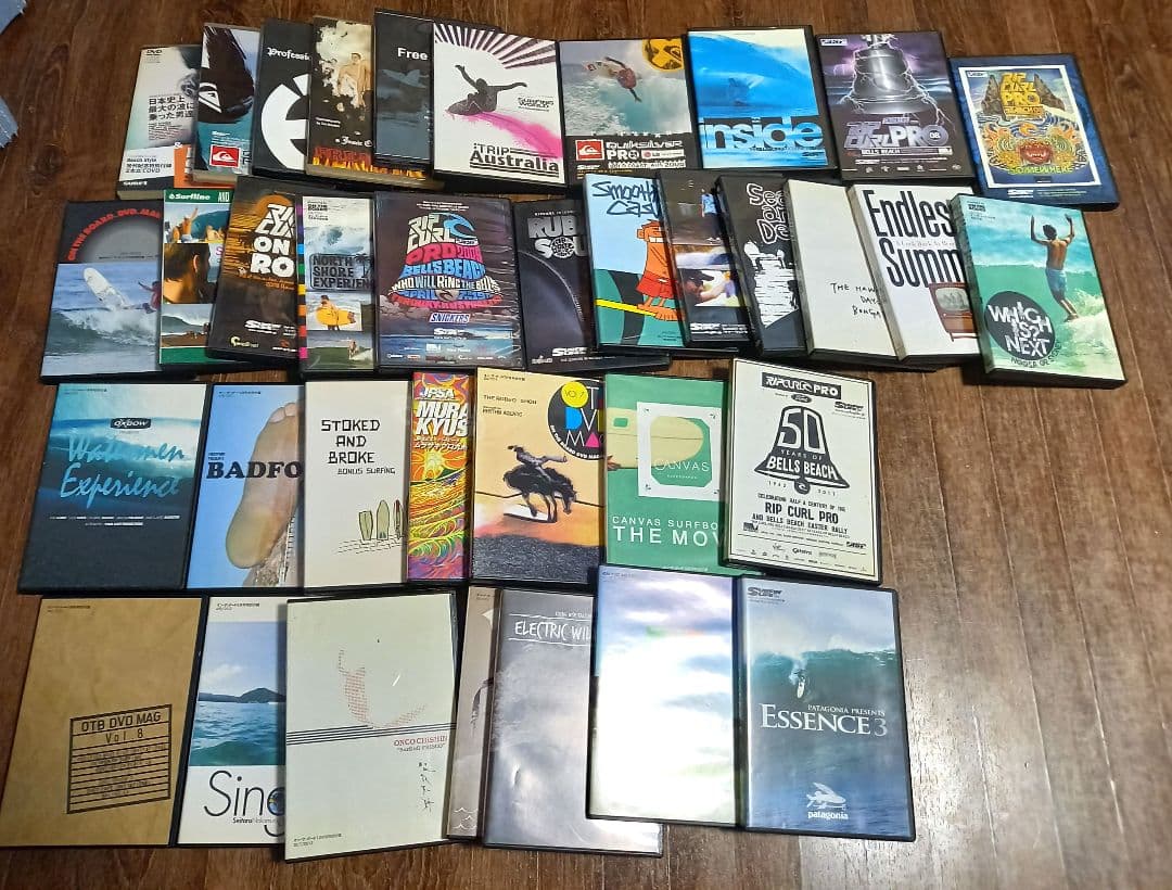 値下げ　まとめ売り　36本　レア　サーフィン　付録DVD 値下げ まとめ売り 36本 レア サーフィン 付録DVD