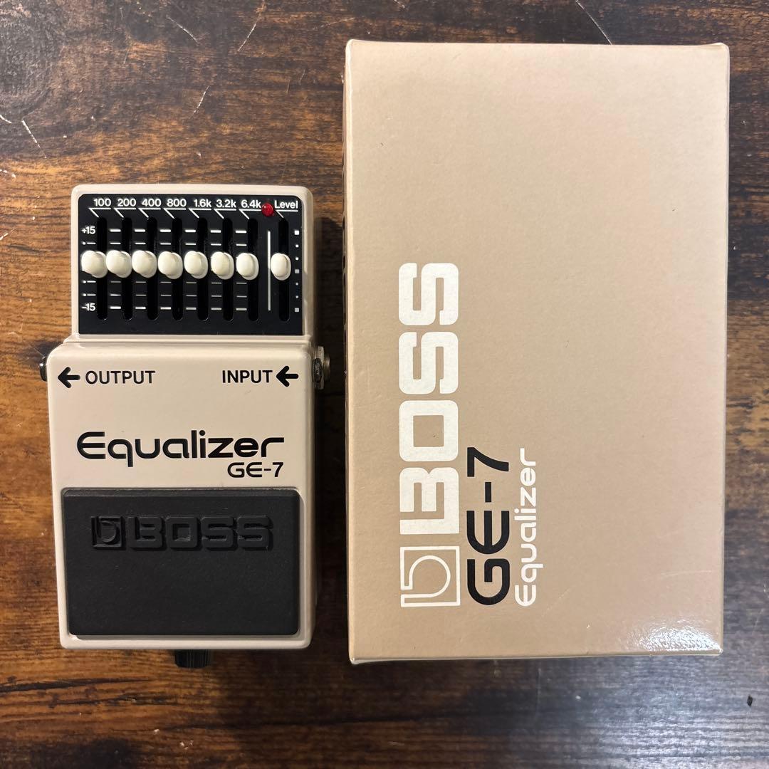 美品　BOSS GE-7 1986年 日本製 イコライザー BOSS GE-7 Equalizer 日本製 イコライザー（中古）【楽器検索デジマート】