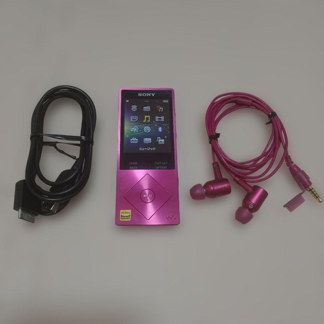 ソニー　ウォークマン　NW-A26 32GB ピンク 中古 イヤホン付き WALKMAN SONY Walkman（ソニーウォークマン）Sシリーズ、NW-A26（32GB
