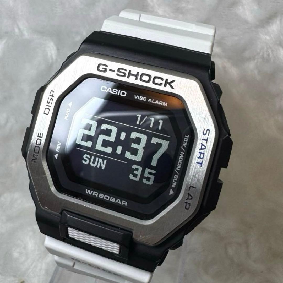 CASIO G-SHOCK G-LIDE GBX-100 腕時計 Gショック GBX100-7 | White G-SHOCK G-LIDE Surf Watch | Casio G-SHOCK