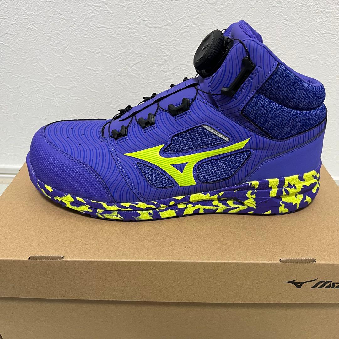 限定カラー】ミズノ 安全靴 紫 レア - メルカリ