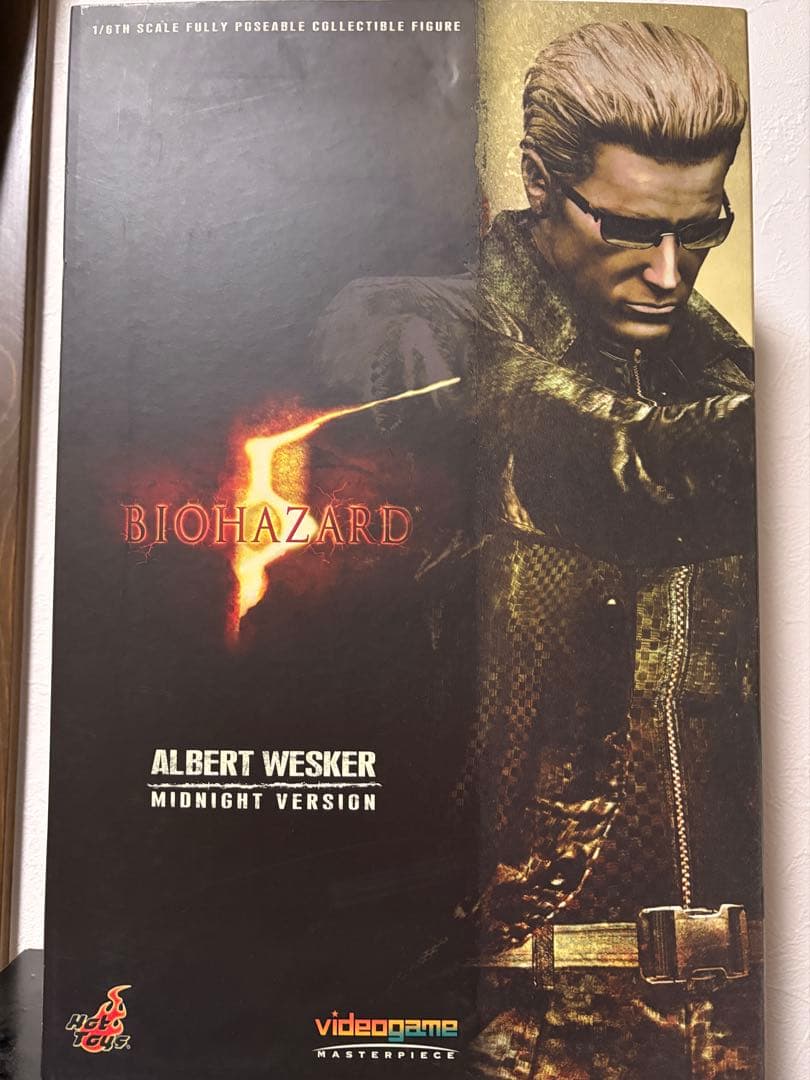 ホットトイズ バイオハザード5 ウェスカー（ミッドナイト版）未使用