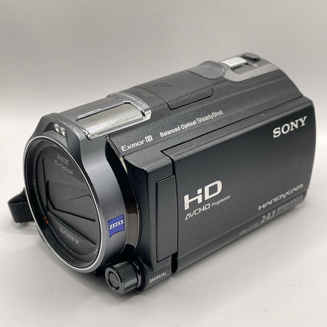 ジャンク品　SONY HDR-CX720V 通電　バッテリー付き Yahoo!オークション -「sony hdr-cx720v」の落札相場・落札価格