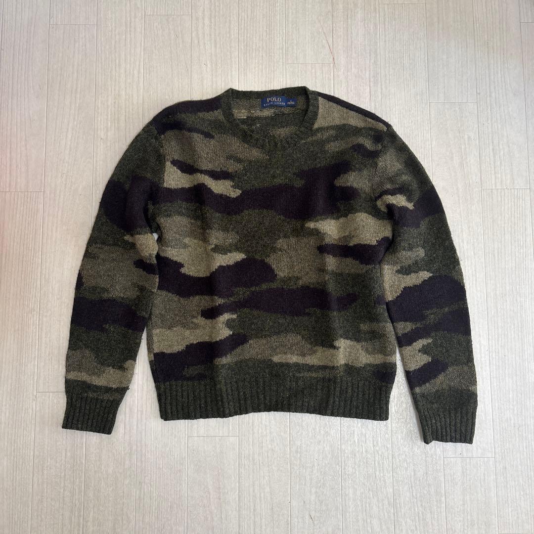 Polo Ralph Lauren ニット レザー エルボーパッチ迷彩 カモフラ 楽天市場】POLO by Ralph Lauren ラルフローレン コットン×シルク