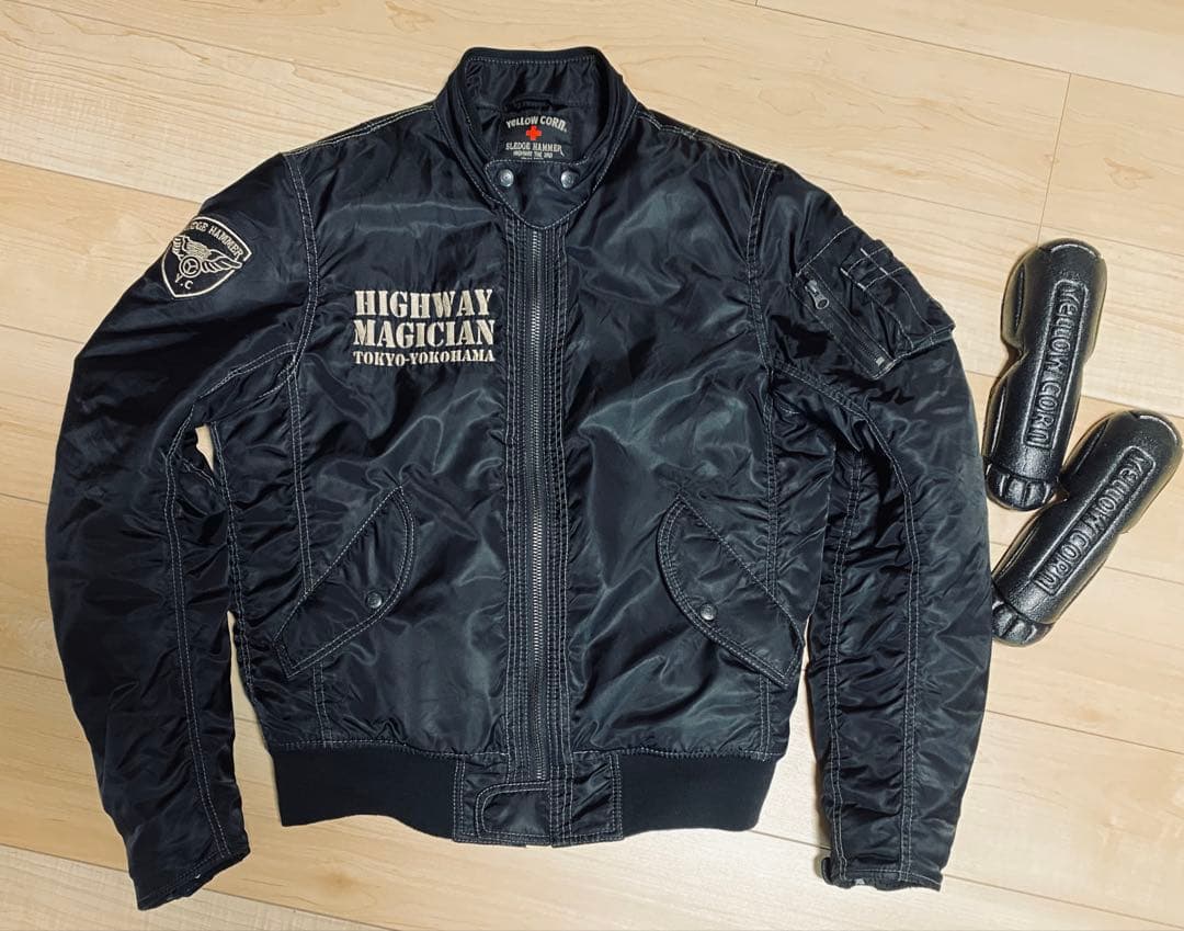 YELLOW CORNイエローコーン ウインタージャケット.XL(LL)黒 Webike | YeLLOW CORN イエローコーン YB-4302 ウィンタージャケット