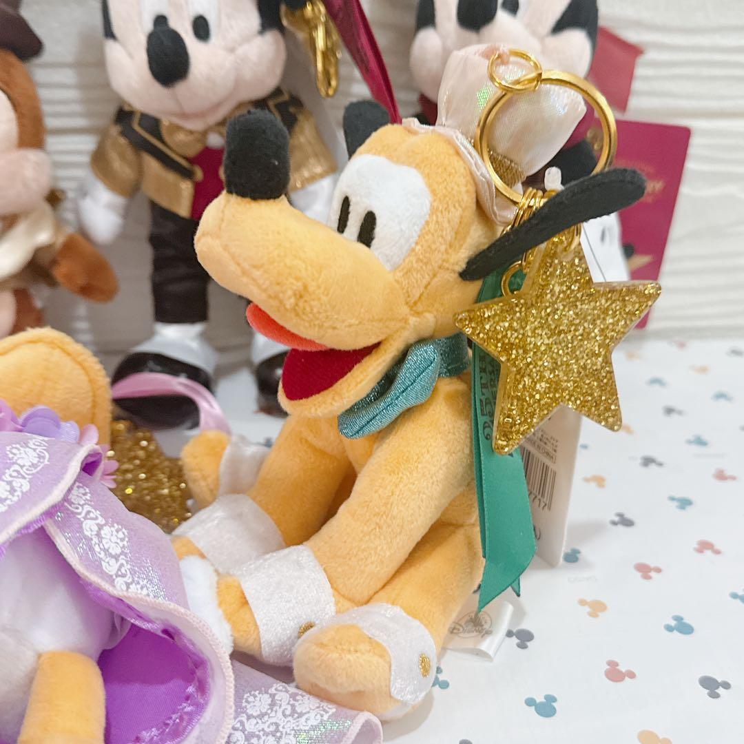 7点セット ディズニーストア東京ディズニーリゾート店25周年 キーチェーン