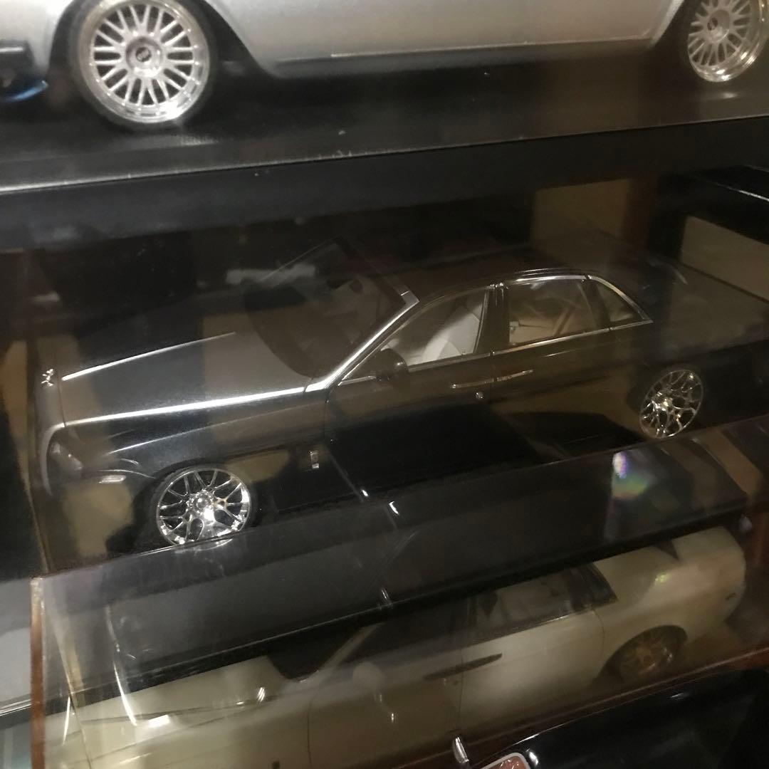 1/18 ロールスロイスゴーストカスタム ブラックバッジにMANSORY!!】ホイールもド派手なRolls-Royce Ghost