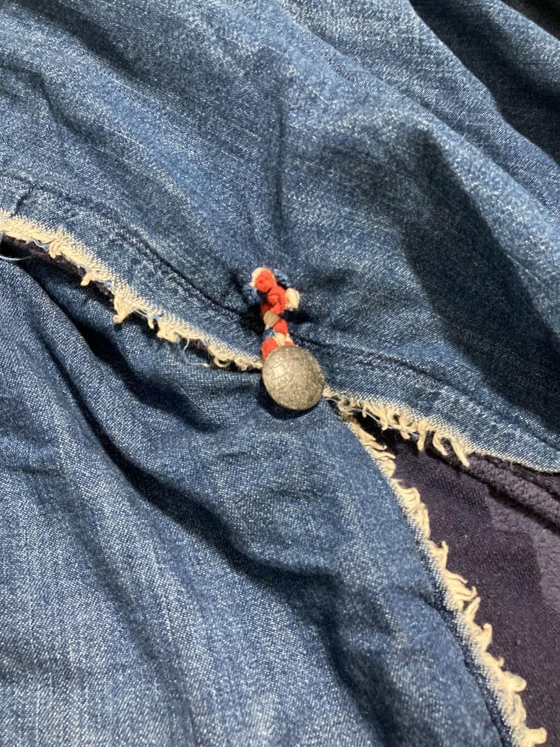 Kapital KOUNTRY] 羽織 インディゴデニム マントコート - メルカリ