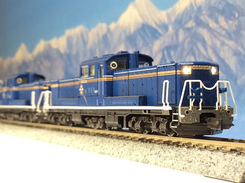 KATO HOゲージ DD51形 北斗星色 現状 KATO 1-704A (HO)DD51 北斗星