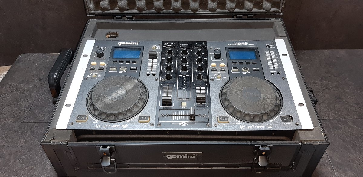 Yahoo!オークション - 02S42 GEMINI CDM-3610 DJミキサー CDJ