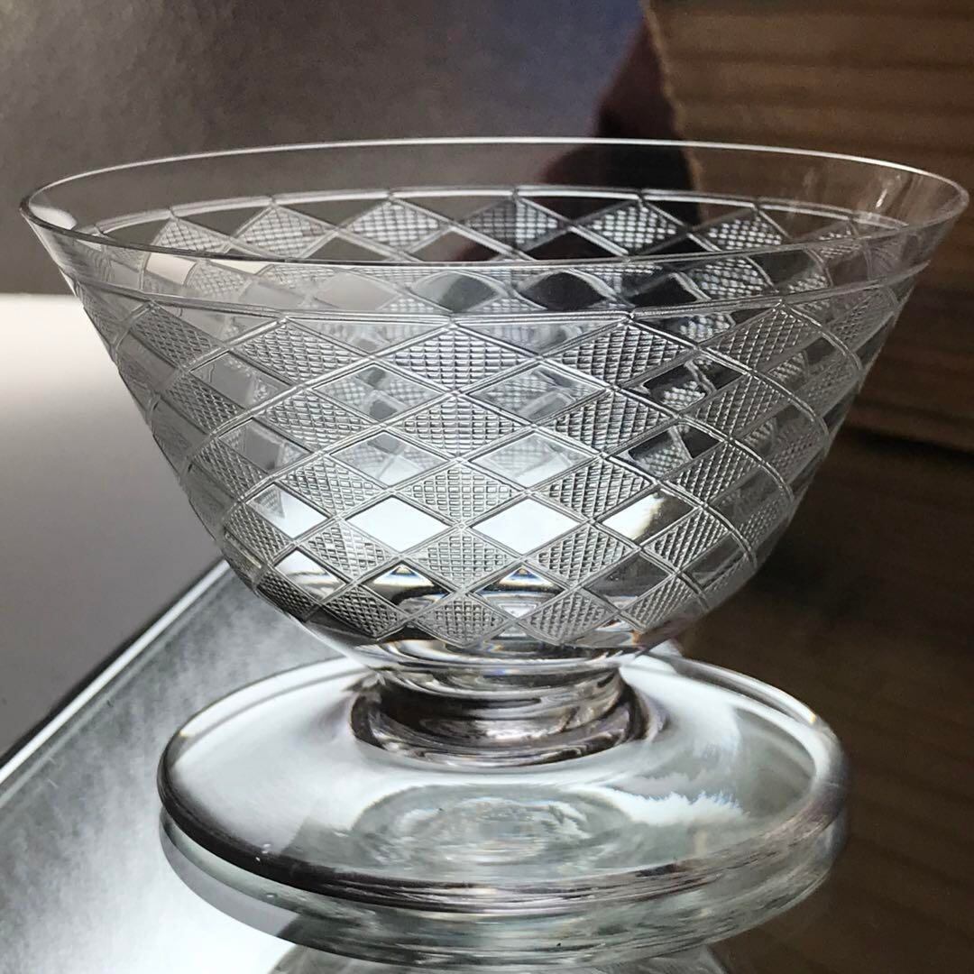 バカラ BACCARAT バンブー 蓋物 キャンディポット ボンボニエール