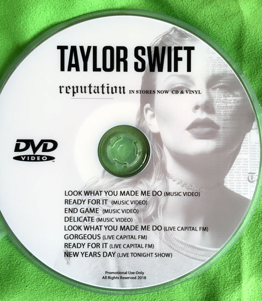 Taylor Swift 'Reputation' DVD music videos and Live – Borderline MUSIC