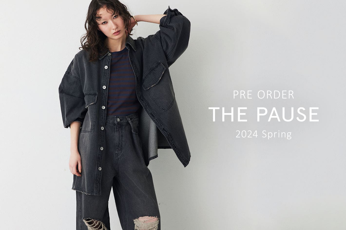 THE PAUSE (ザ ポーズ)』2024 Spring Collectionの新作を追加しました