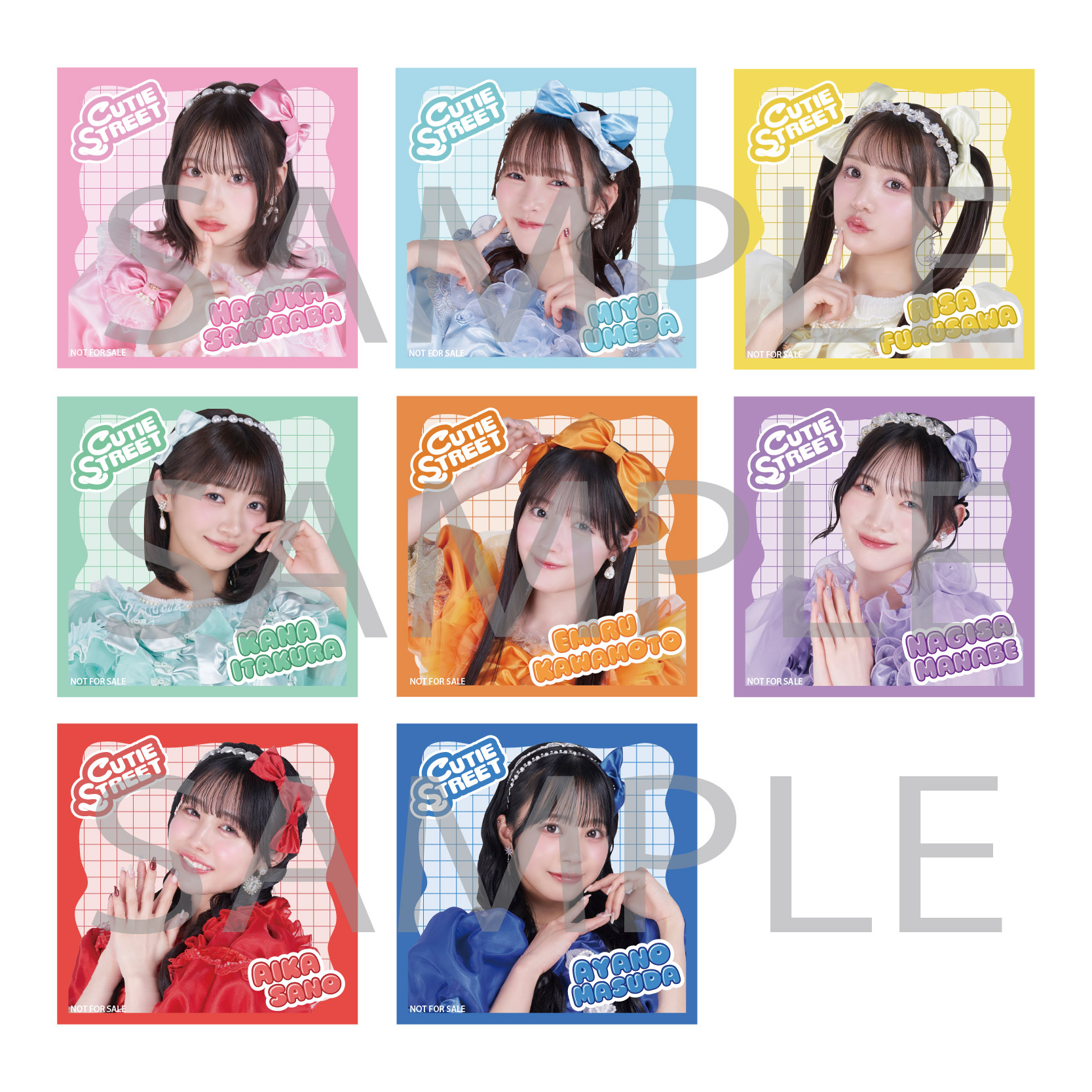 CUTIE STREET2ndシングルリリースイベントにてCD購入者を対象とした